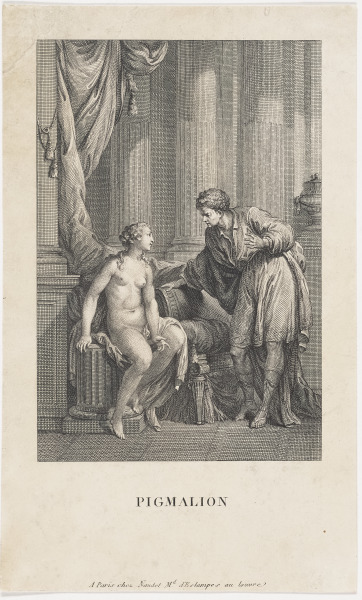 PYGMALION'S STATUE OF GALATEA COMES TO LIFE