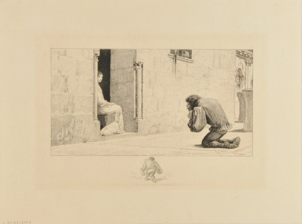 The Hunchback Pleading with Esmeralda