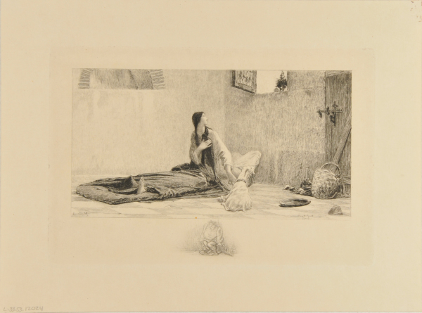 Esmeralda in her Cell