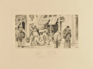 The Students Jeering the Hunchback