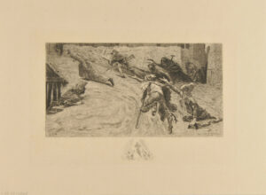 The Beggars Pursuing the Student