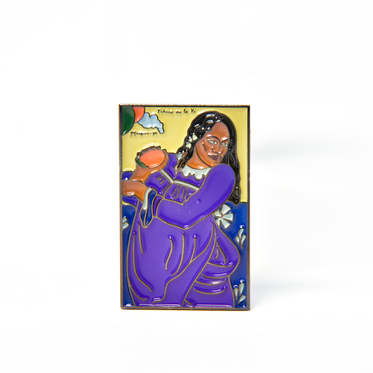 Woman of the Mango Enamel Pin