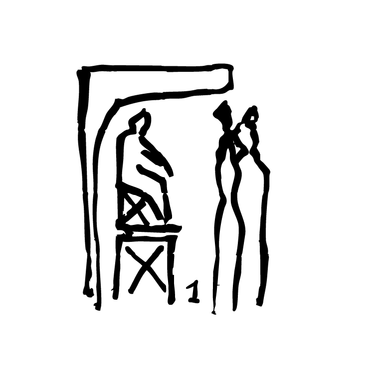 Station 1: Jesus Is Condemned to Death Visual Description