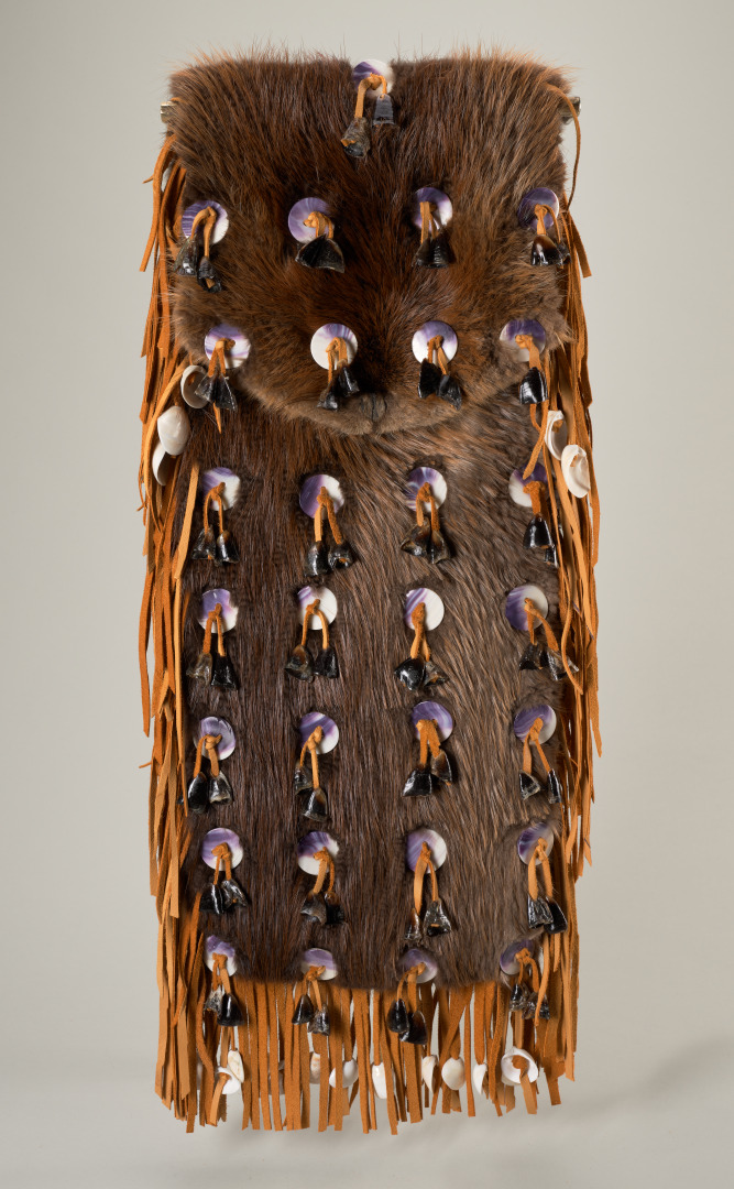 Traditional Beaver Pouch Bag from the "Water is Life" Series