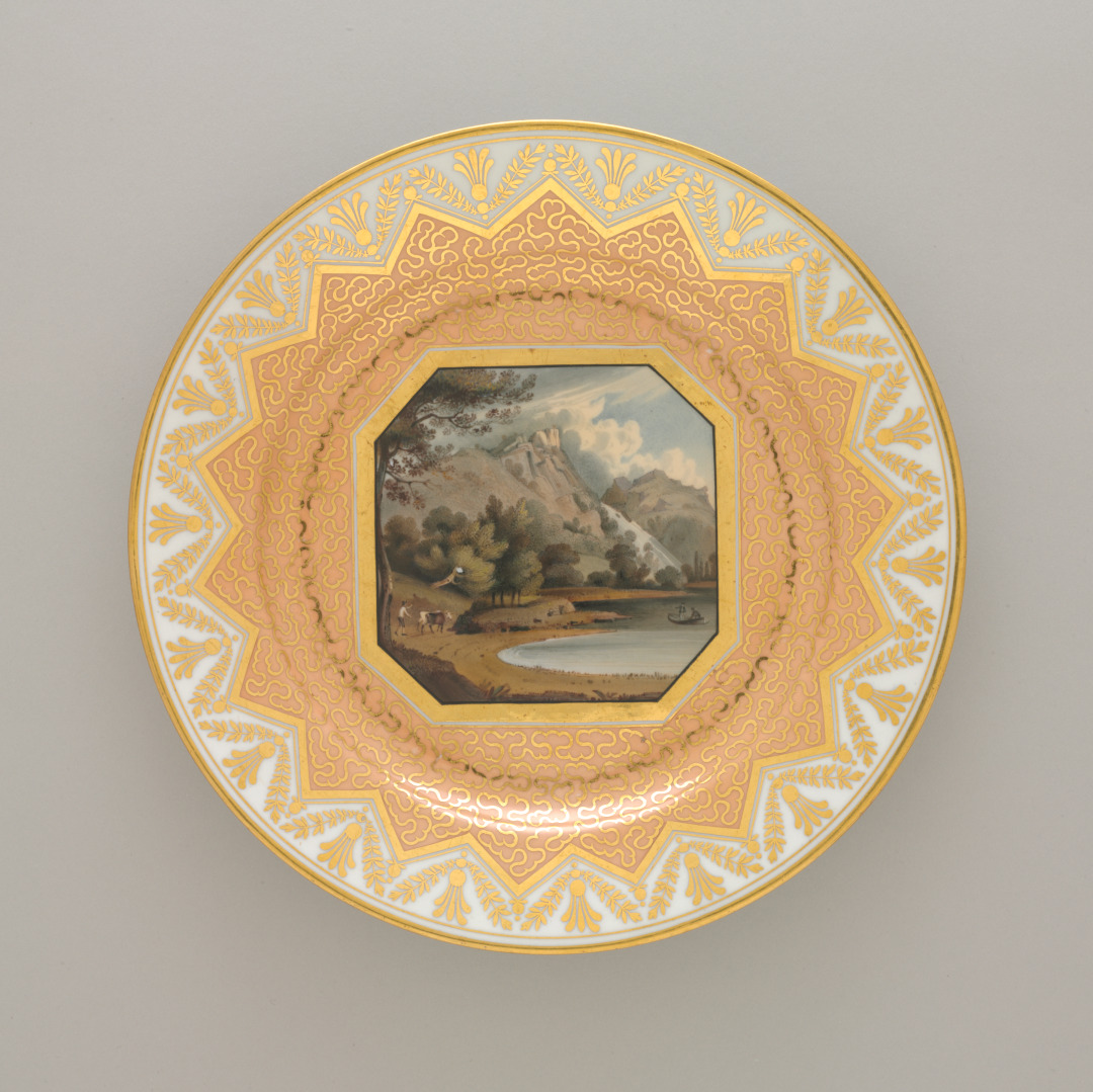 Plate: Lowdore Waterfall, Cumberland