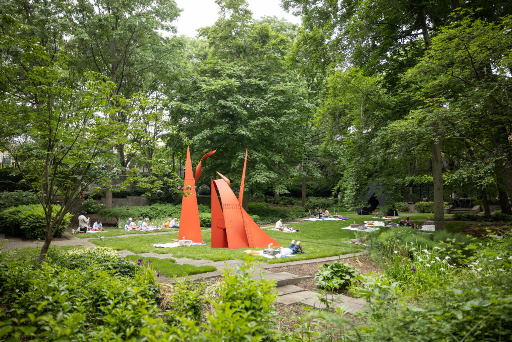 Alan and Janet Wurtzburger Sculpture Garden