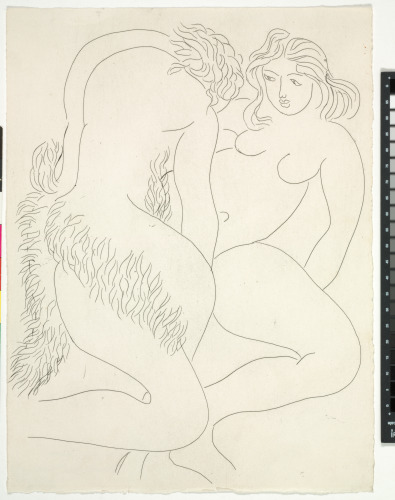 NYMPH AND FAUN (REFUSED ETCHING)