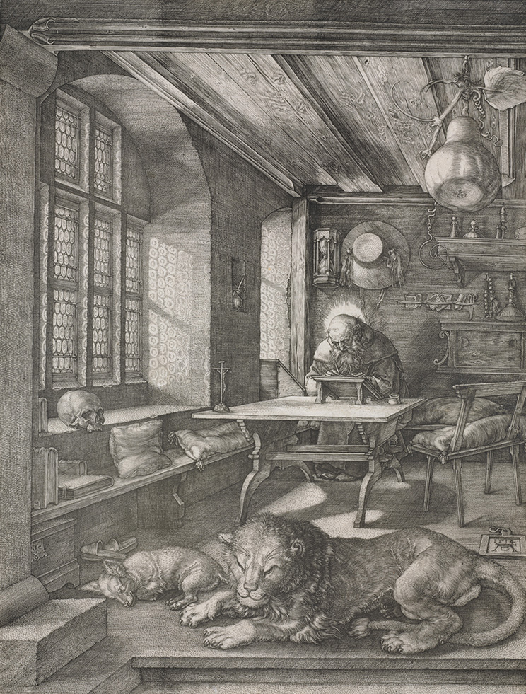 Saint Jerome in His Study