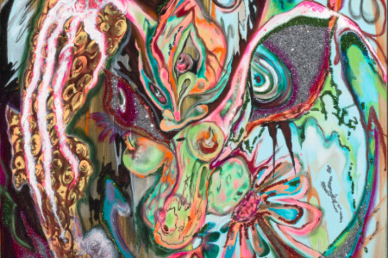 STEPPING TOWARDS MY DARKEST BITS TO HEAR A FAMILIAR SONG. THE WORDS HAVE CHANGED, BUT THE MELODY CARESSES ME ALL THE SAME (WOMAN LED BY HER INTUITION, SUPPORTED BY SCROTUM FLOWERS)