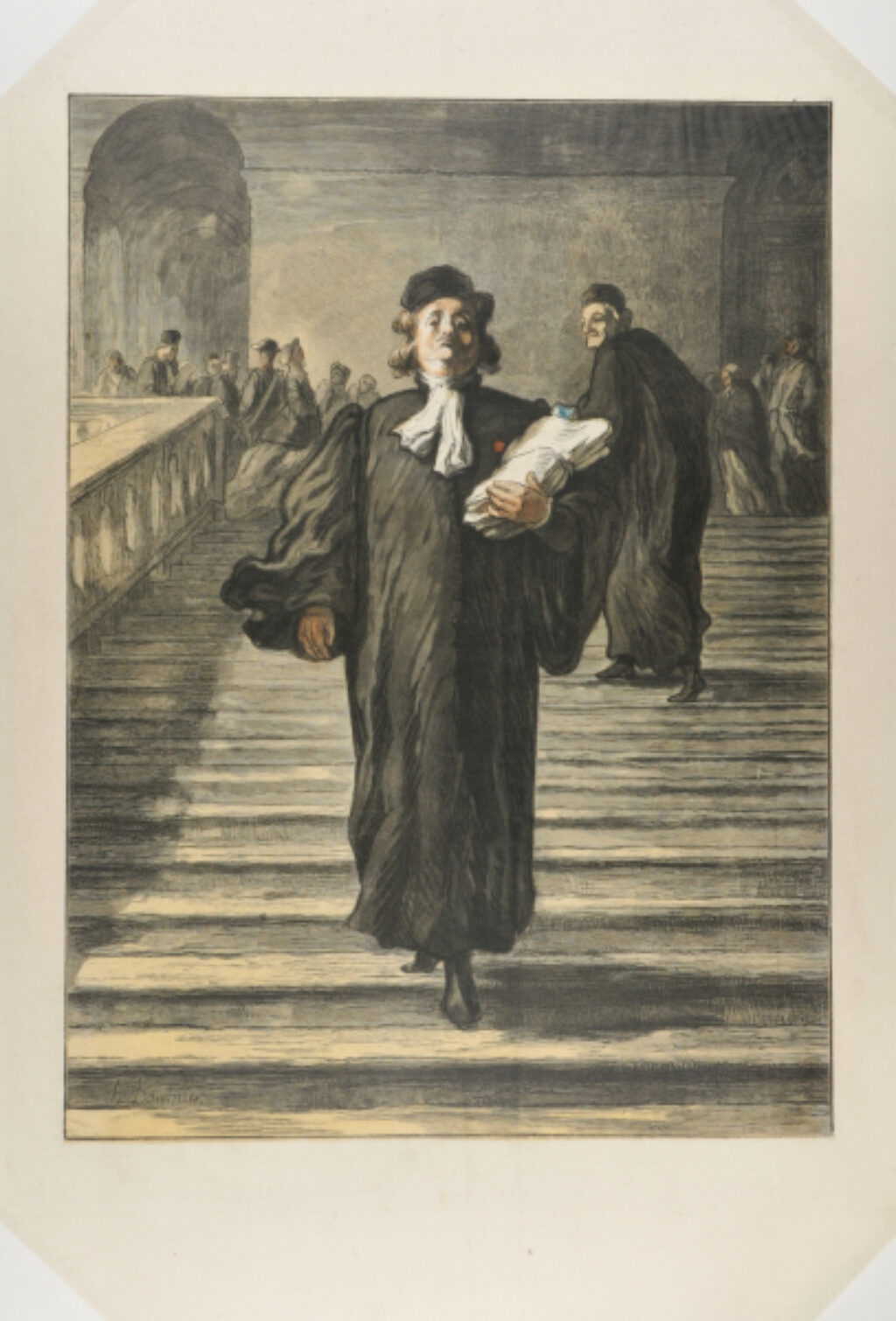 The Grand Stairway of the Palais de Justice