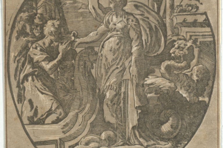 CIRCE OFFERING DRINK TO THE COMPANIONS OF ULYSSES