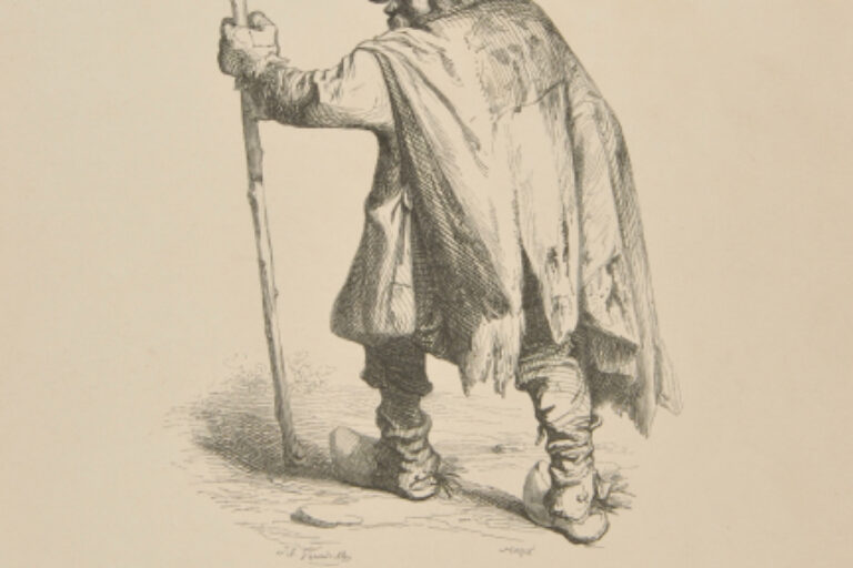 "IL Y A DES HOMMES QUI SE PROMENENT EN MENDIANT SUR LA TERRE FECONDE."