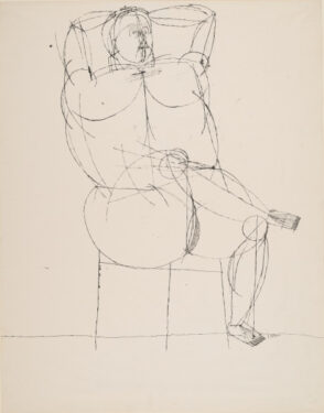 Seated Female Nude