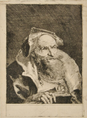 Old Man with a Book