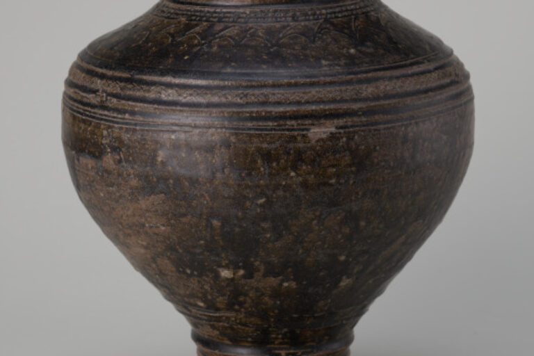 Covered Baluster-form Jar