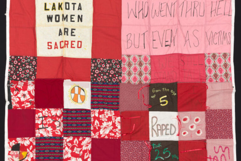 SELECTION FROM THE MONUMENT QUILT (BLOCK 52)