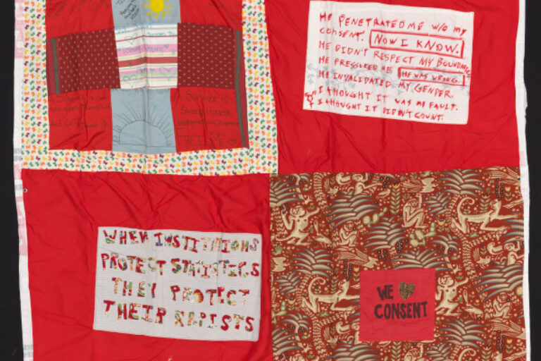 SELECTION FROM THE MONUMENT QUILT (BLOCK 105)