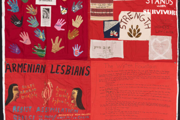 SELECTION FROM THE MONUMENT QUILT (BLOCK 407)