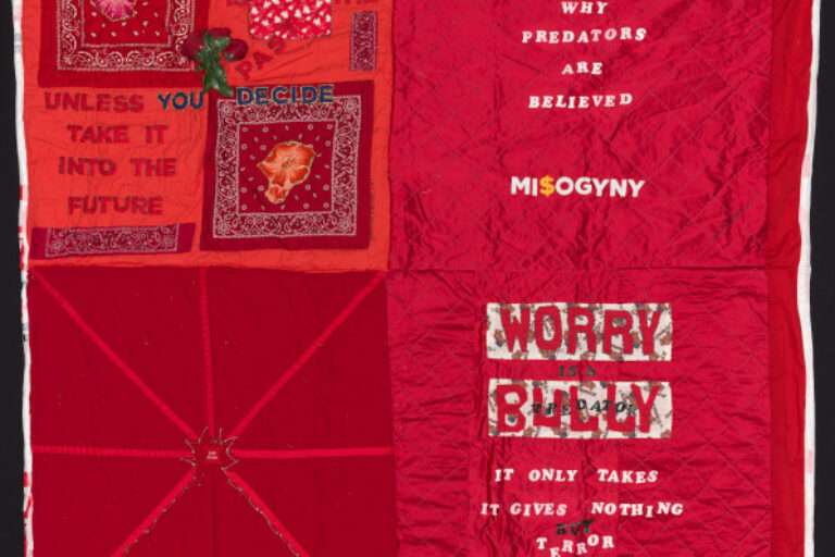 SELECTION FROM THE MONUMENT QUILT (BLOCK 511)