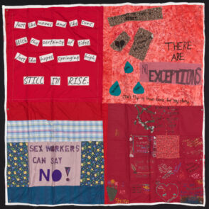 Selection from The Monument Quilt (Block 598)