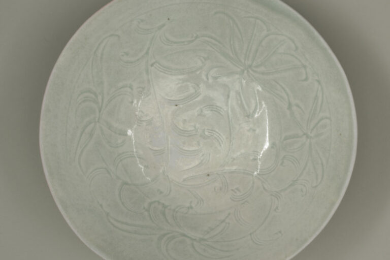 Bowl with Incised Lotus Design