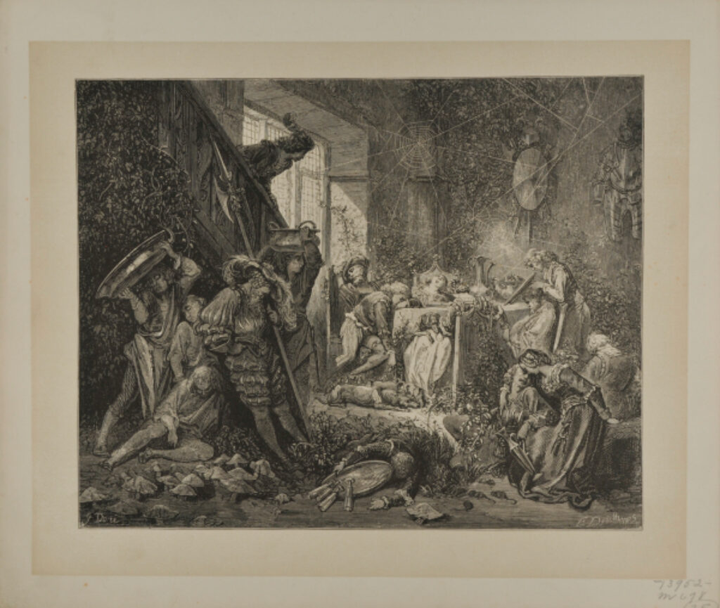 The Prince in the Banqueting Hall, from Sleeping Beauty