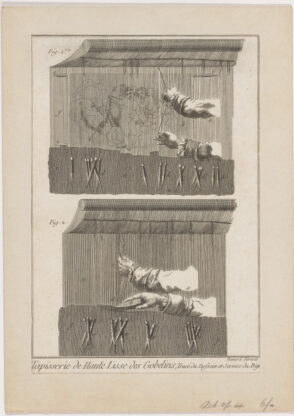 Trace du Desseins et Service du Peign…