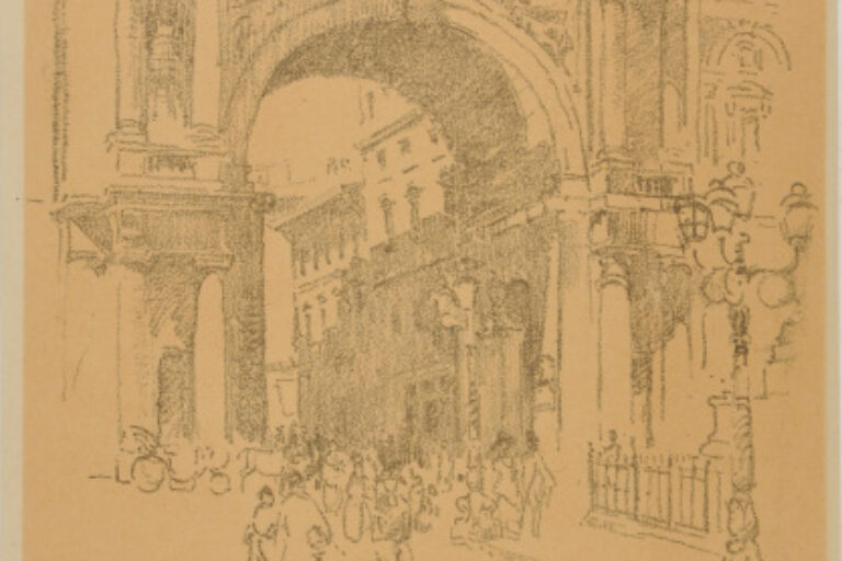 The Arch–Via Strozzi, Florence