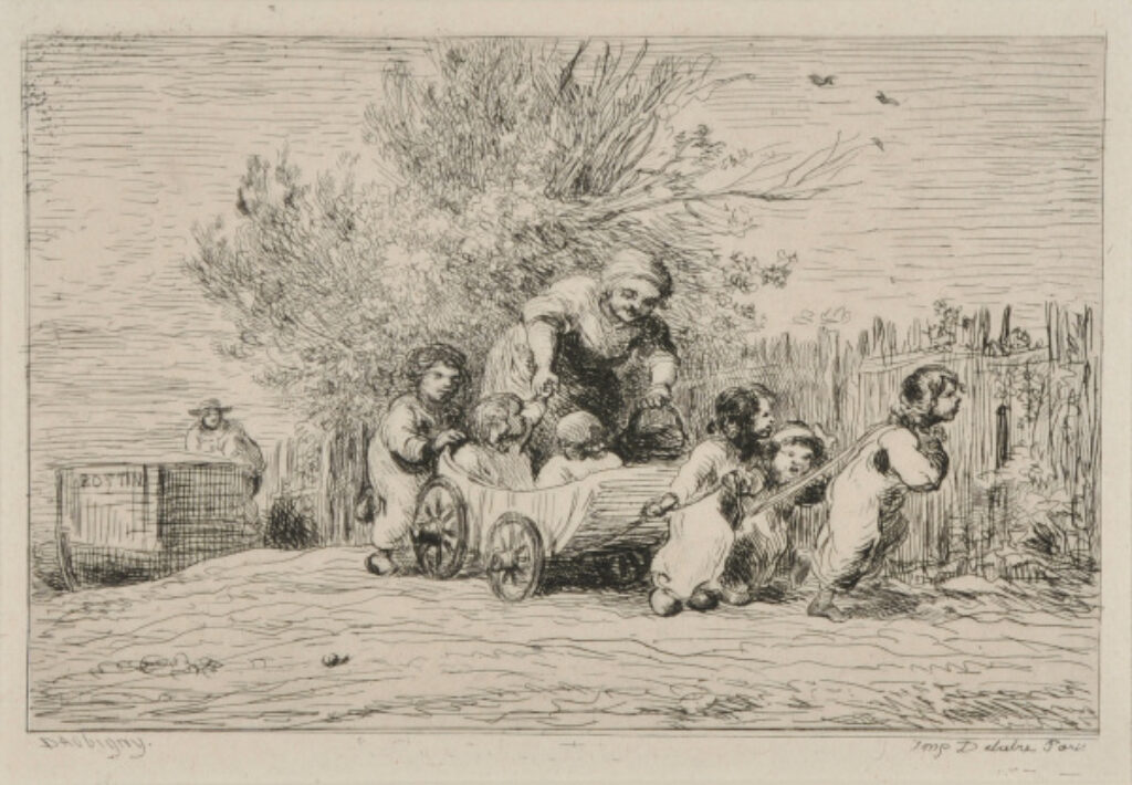 Taking Over the Cart (The Children with the Cart)