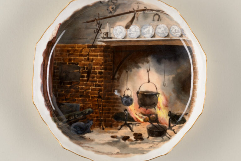 "1776" SOUP PLATE