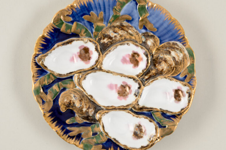 "A SPECIAL OYSTER PLATE"