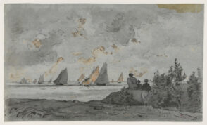 Watching Sailboats from the Shore