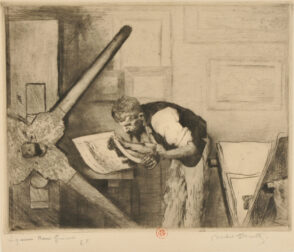 Henri Guérard at His Press