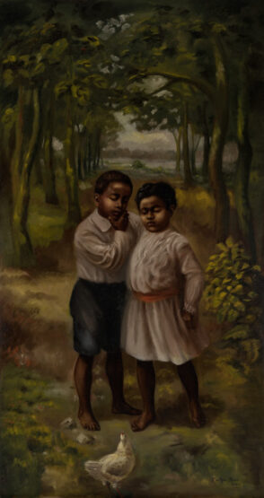 Brother and Sister in the Forest