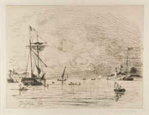 Departure from the Port of Honfleur