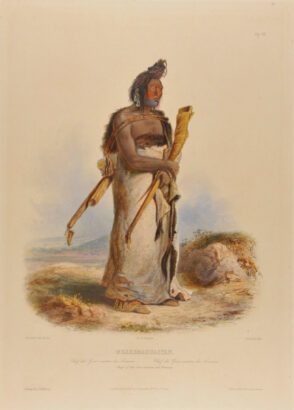 Mexkemahuastan Chief of the Gros-ventres des Prairies