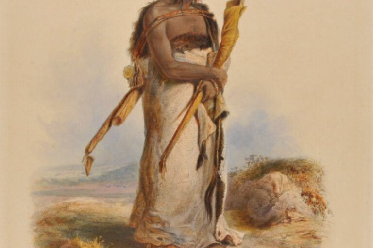 MEXKEMAHUASTAN CHIEF OF THE GROS-VENTRES DES PRAIRIES