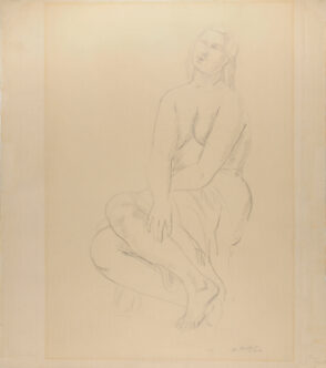 Seated Female Nude