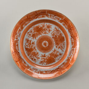 Plate Decorated with with Fitzhugh Pattern