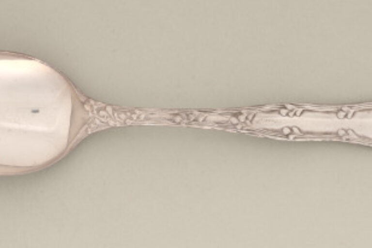 "WAVE EDGE PATTERN" TEASPOON