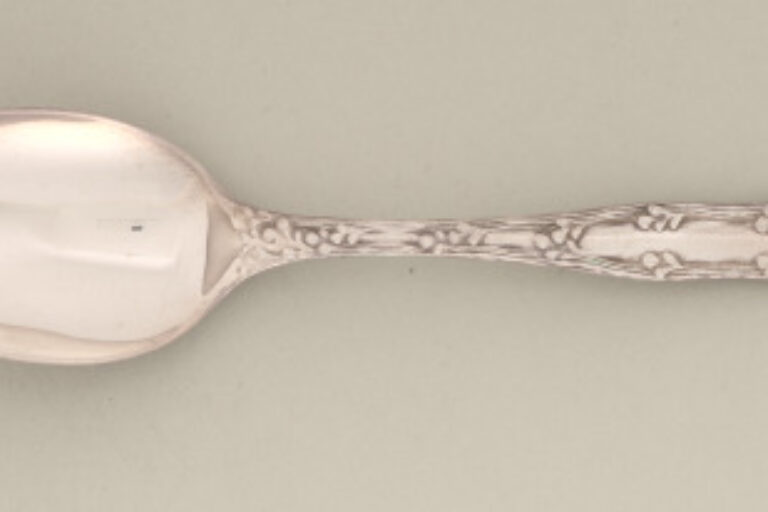 "WAVE EDGE PATTERN" TEASPOON