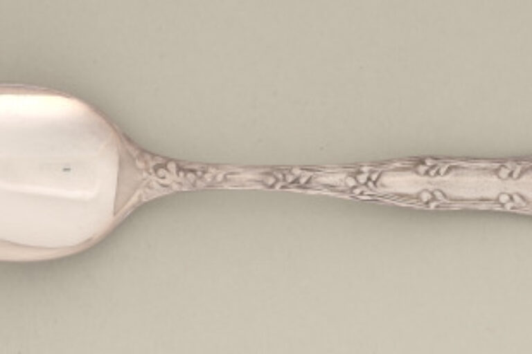 "WAVE EDGE PATTERN" TEASPOON