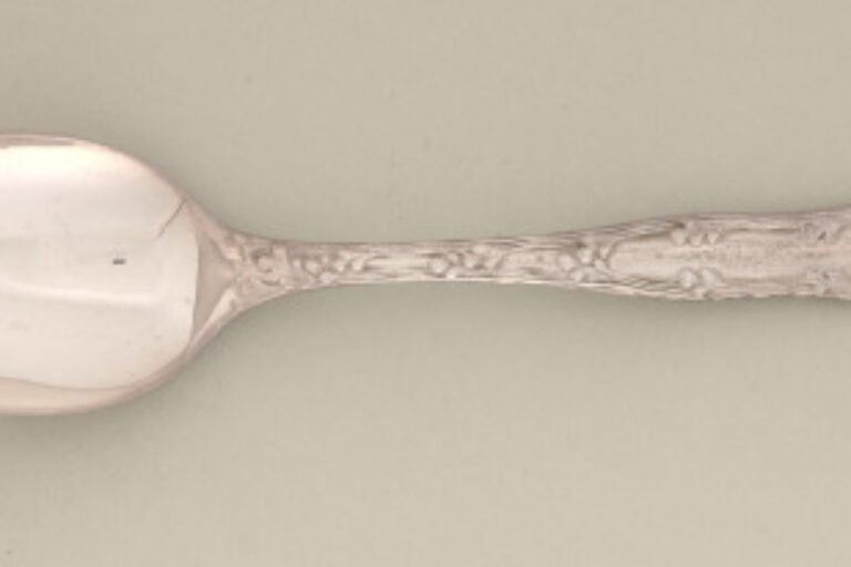"WAVE EDGE PATTERN" TEASPOON