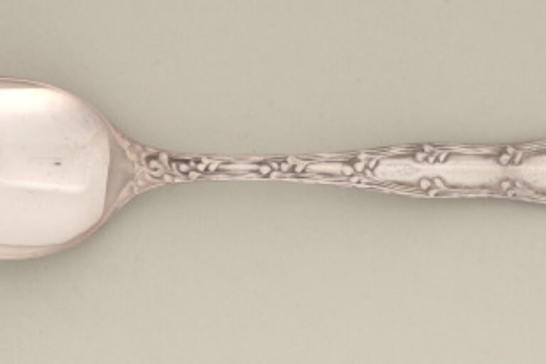 "WAVE EDGE PATTERN" TEASPOON