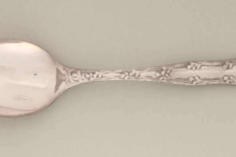 "WAVE EDGE PATTERN" TEASPOON
