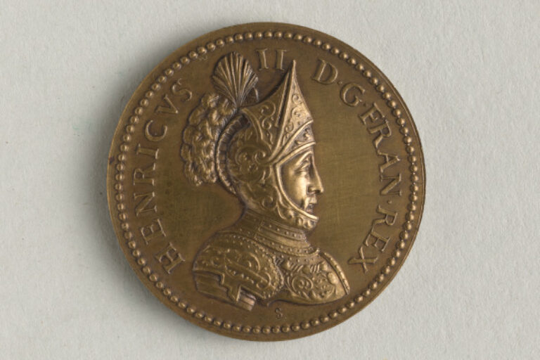 "HENRY II, KING OF FRANCE" MEDAL