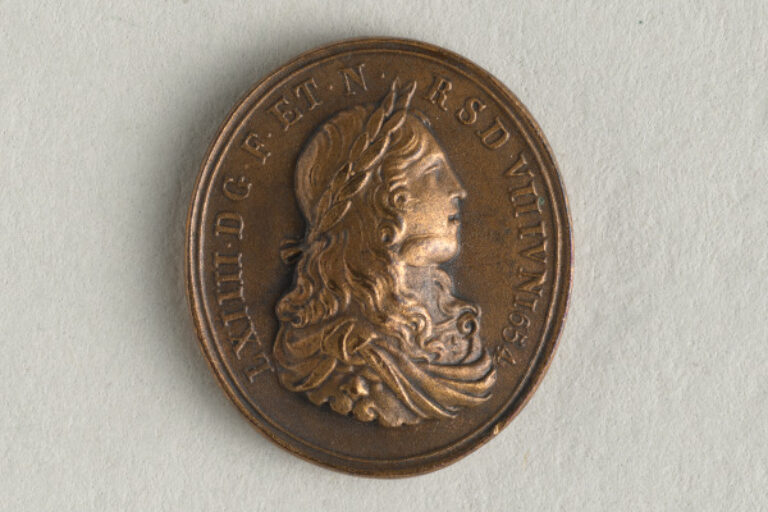 "LOUIS XIV, SACRE DE REIMS" MEDAL
