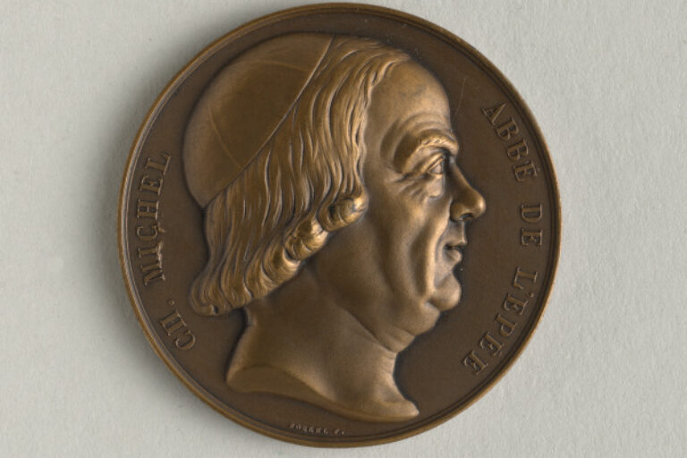 "CHARLES-MICHEL DE L'ÉPÉE" MEDAL
