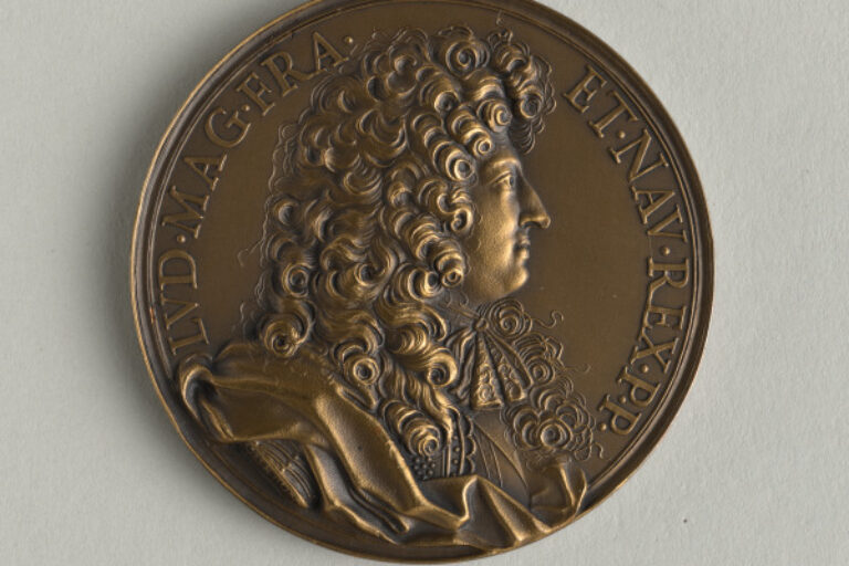 "LOUIS XIV (1638–1715), KING OF FRANCE (1643–1715)" MEDAL