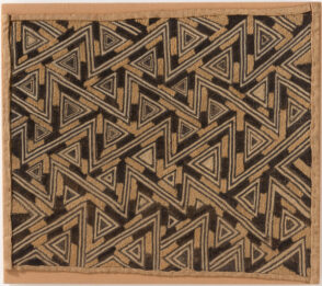 Prestige Cloth with Thick Pile and “Jagged Blocks” Design